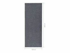 Clearance Clicnbuy Alfombra de pasillo atrapa suciedad 100x300 cm Gris