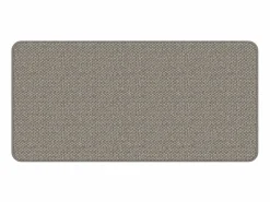 Outlet Clicnbuy Alfombra de pasillo con aspecto de sisal plateada 50x100 cm Plateado