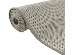 Clearance Clicnbuy Alfombra de pasillo con aspecto de sisal gris taupe 80x400 cm Topo