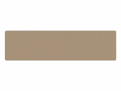Clicnbuy Alfombra de pasillo con aspecto de sisal color arena 80x300 cm
