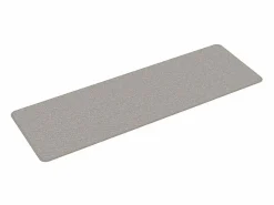 Alfombra de pasillo con aspecto de sisal gris taupe 50x150 cm ES789834