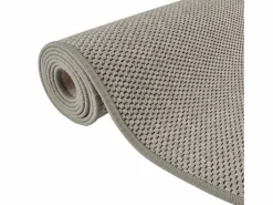 Discount Alfombra de pasillo con aspecto de sisal plateada 80x300 cm Alfombra De Pasillo