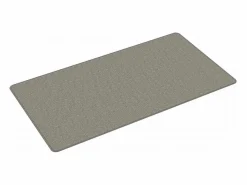 Outlet Clicnbuy Alfombra de pasillo con aspecto de sisal plateada 80x150 cm Plateado