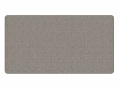 Outlet Clicnbuy Alfombra de pasillo con aspecto de sisal plateada 80x150 cm Plateado