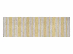 Clearance Alfombra de pasillo de algodón y beige 60 x 200 cm CABOURG Alfombra De Pasillo