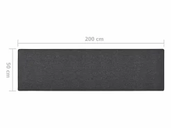 Clicnbuy Alfombra de pasillo 50x200 cm
