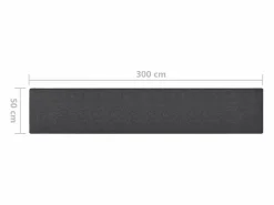 Clicnbuy Alfombra de pasillo 50x300 cm