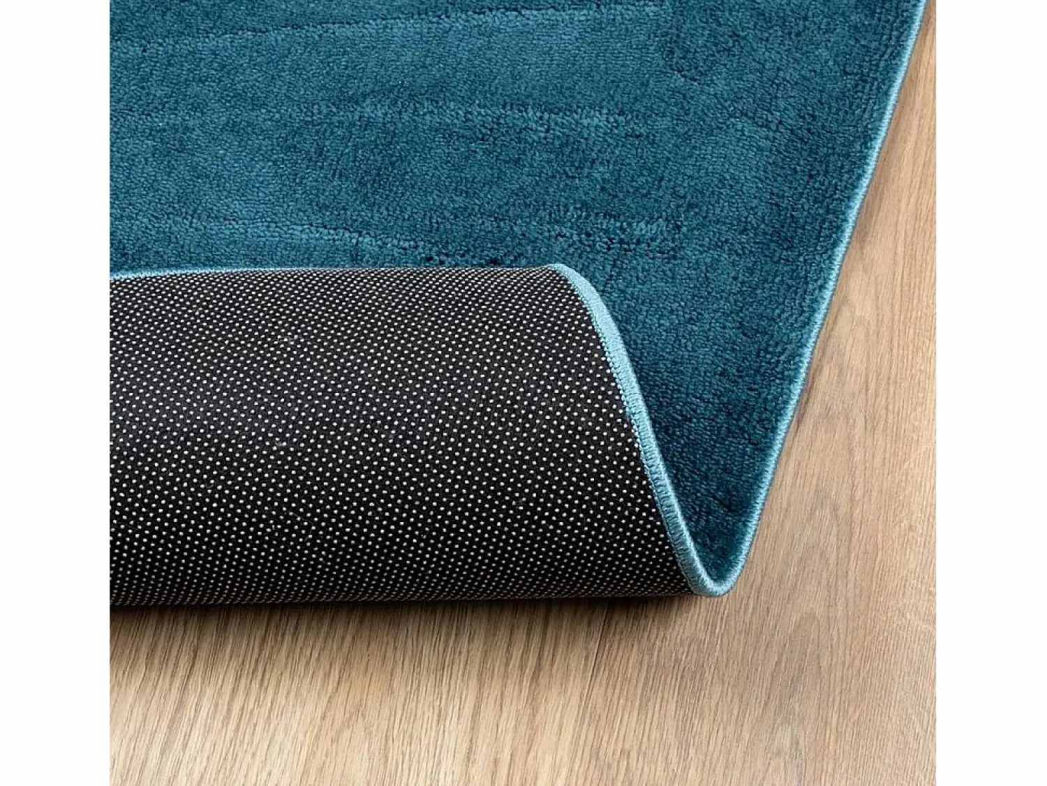 Online Alfombra de pelo corto OVIEDO turquesa 160x230 cm Azul