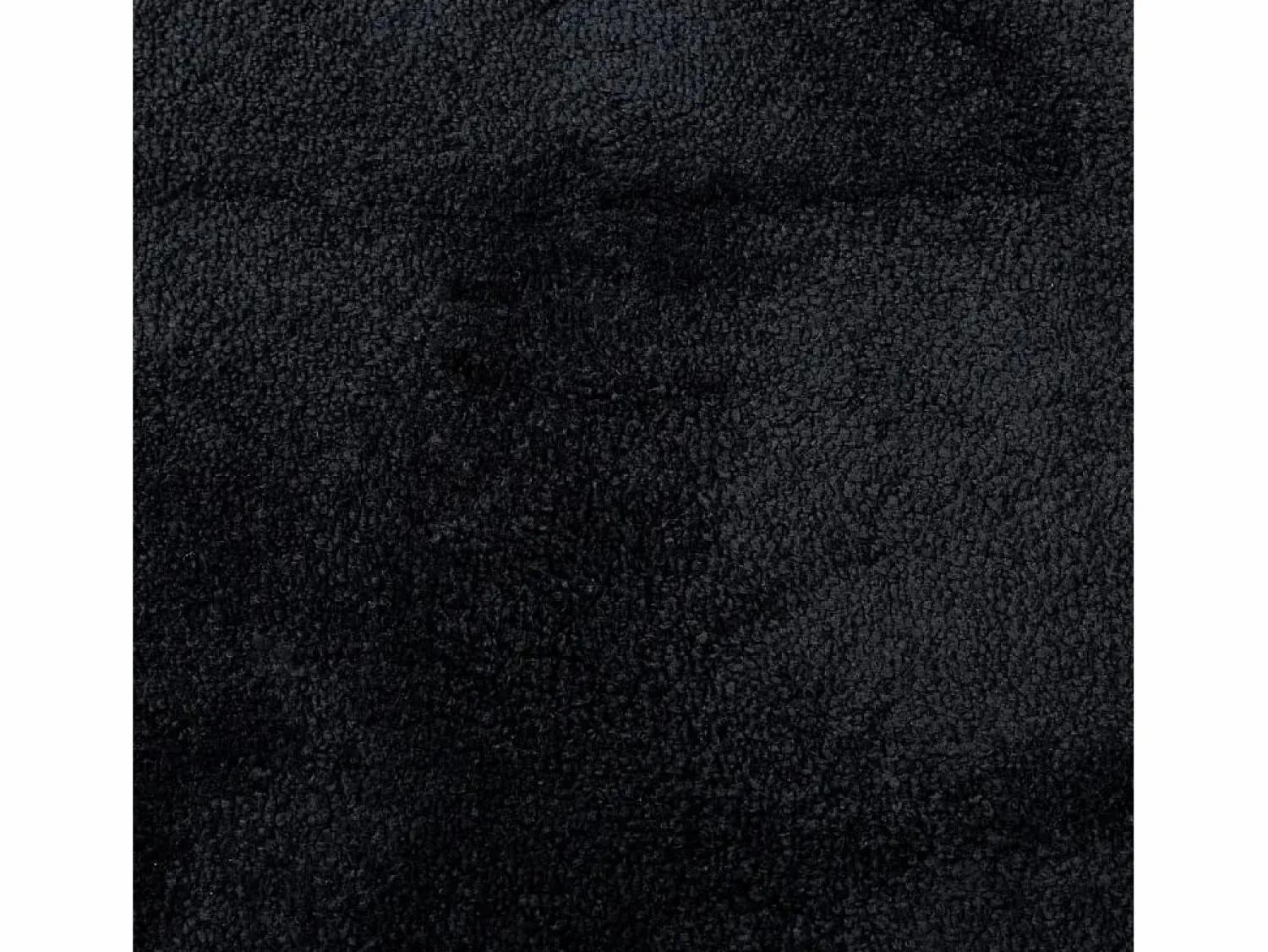 Alfombra de pelo corto OVIEDO negra 120x120 cm