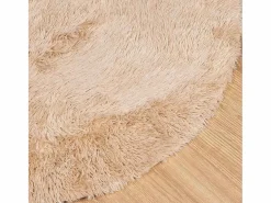 Alfombra de pelo largo NAVARRA 160x160 cm poliéster