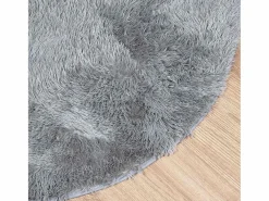 Alfombra de pelo largo NAVARRA claro 120x120 cm