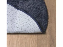 Discount Alfombra de pelo largo NAVARRA marino 240x240 cm Alfombra De Cocina|Alfombra De Cocina
