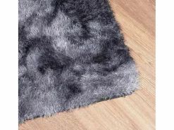 Alfombra de pelo largo NAVARRA oscuro 200x200 cm
