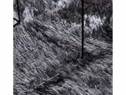 Alfombra de pelo largo NAVARRA oscuro 200x200 cm