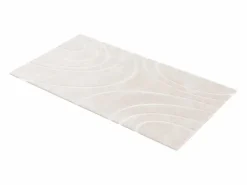 Sale Alfombra de piel sintética en relieve con patrones circulares, 120 x 160 cm, , PAOLISI Alfombra De Salón