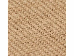 Alfombra de yute con reverso de látex 140x200 cm Natural