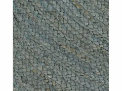 Best Alfombra de yute tejida a mano 120 cm oliva Alfombra Redonda