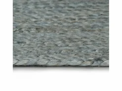 Online Alfombra de yute tejida a mano 150 cm oliva Alfombra Redonda