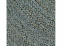 New Clicnbuy Alfombra de yute tejida a mano 90 cm oliva Verde