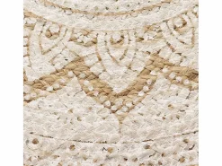 Outlet Alfombra de yute trenzado estampada redonda de 90 cm Alfombra De Cocina|Alfombra De Cocina