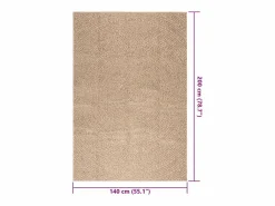 New Alfombra efecto yute de 140x200 cm, para interior y exterior Alfombra De Cocina|Alfombra De Cocina