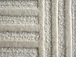 OZAIA Alfombra en relieve con motivos de arcos 100% lana - 200 x 290 cm - 2200g/m2 - - ASSINIE