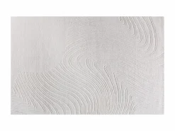 OZAIA Alfombra en relieve de lana 100% tufted a mano con motivo abstracto, 160 x 230, , CELESTIA