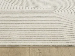 Outlet Alfombra Everest Modern 3D alto-bajo - - 80 x 150 cm Alfombra De Salón