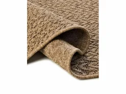 New Alfombra exterior - geométrico efecto yute - natural - 160 x 230 cm - ACRA Marru00f3n