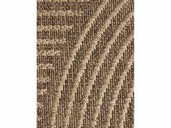 Alfombra exterior - geométrico efecto yute - natural - 120 x 170 cm - ACRA