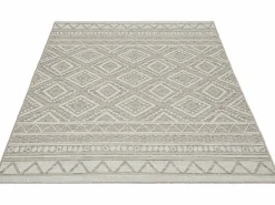 Discount Alfombra Exterior Interior diseño moderno - Beige - 300 x 400 cm - CALGARY Alfombra De Exterior|Decoración De Jardín
