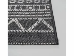 the carpet Alfombra Exterior Interior diseño moderno - Antracita - 140 x 200 cm - CALGARY