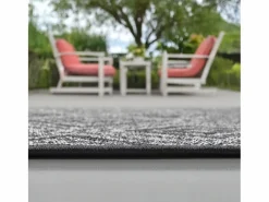 Clearance Alfombra Exterior Interior diseño moderno - Antracita - 200 x 280 cm - CALGARY Alfombra De Exterior|Decoración De Jardín