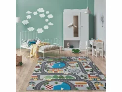 the carpet Alfombra Happy Life Juego - - 100x200 cm