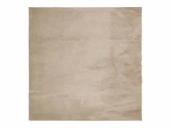 Alfombra HUARTE de pelo corto suave y lavable arena 240x240 cm