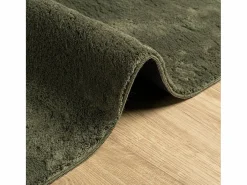 Hot Alfombra HUARTE de pelo corto suave y lavable color bosque 160x230 cm Verde