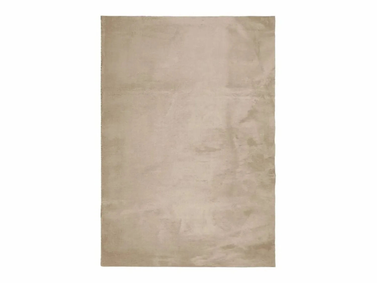 Alfombra HUARTE de pelo corto suave y lavable arena 160x230 cm