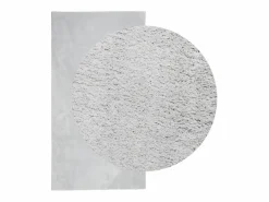Alfombra HUARTE de pelo corto suave y lavable en 80x150 cm
