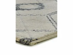 Alfombra interior - geométrico - / blanco - 80 x 200 cm - SIROCO
