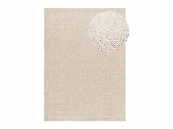 Outlet Alfombra interior - liso - - 120 x 170 cm - PETRA Blanco