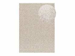 Discount Alfombra interior - liso - crema - 120 x 170 cm - PETRA Alfombra De Salón
