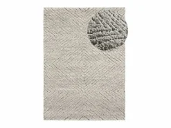 Best Alfombra interior - shaggy - plata - 160 x 230 cm - ATESA Alfombra De Salón