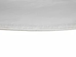 Clearance Alfombra interior redonda - shaggy uni - - diam.120 cm - FOX Blanco