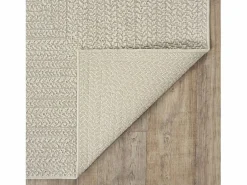 Alfombra Kansas Exterior Interior Aspecto Yute Resistente intemperie liso - - 80 x 250 cm Alfombra De Exterior|Decoración De Jardín