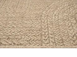 the carpet Alfombra Kansas Exterior Interior Aspecto Yute Resistente intemperie - Naturaleza - 200 x 290 cm