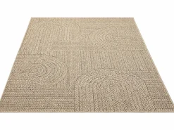 Hot Alfombra Kansas Exterior Interior Aspecto Yute Resistente intemperie - Naturaleza - 240 x 340 cm Alfombra De Exterior|Decoración De Jardín