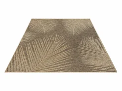 the carpet Alfombra Kansas Exterior Interior Aspecto Yute Palma Resistente intemperie - Naturaleza - 200 x 290 cm