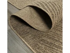 the carpet Alfombra Kansas Exterior Interior Aspecto Yute Palma Resistente intemperie - Naturaleza - 200 x 290 cm