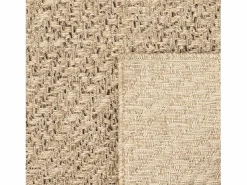 Alfombra Kansas Exterior Interior Aspecto Yute Resistente intemperie - Naturaleza - 140 x 200 cm Alfombra De Exterior|Decoración De Jardín