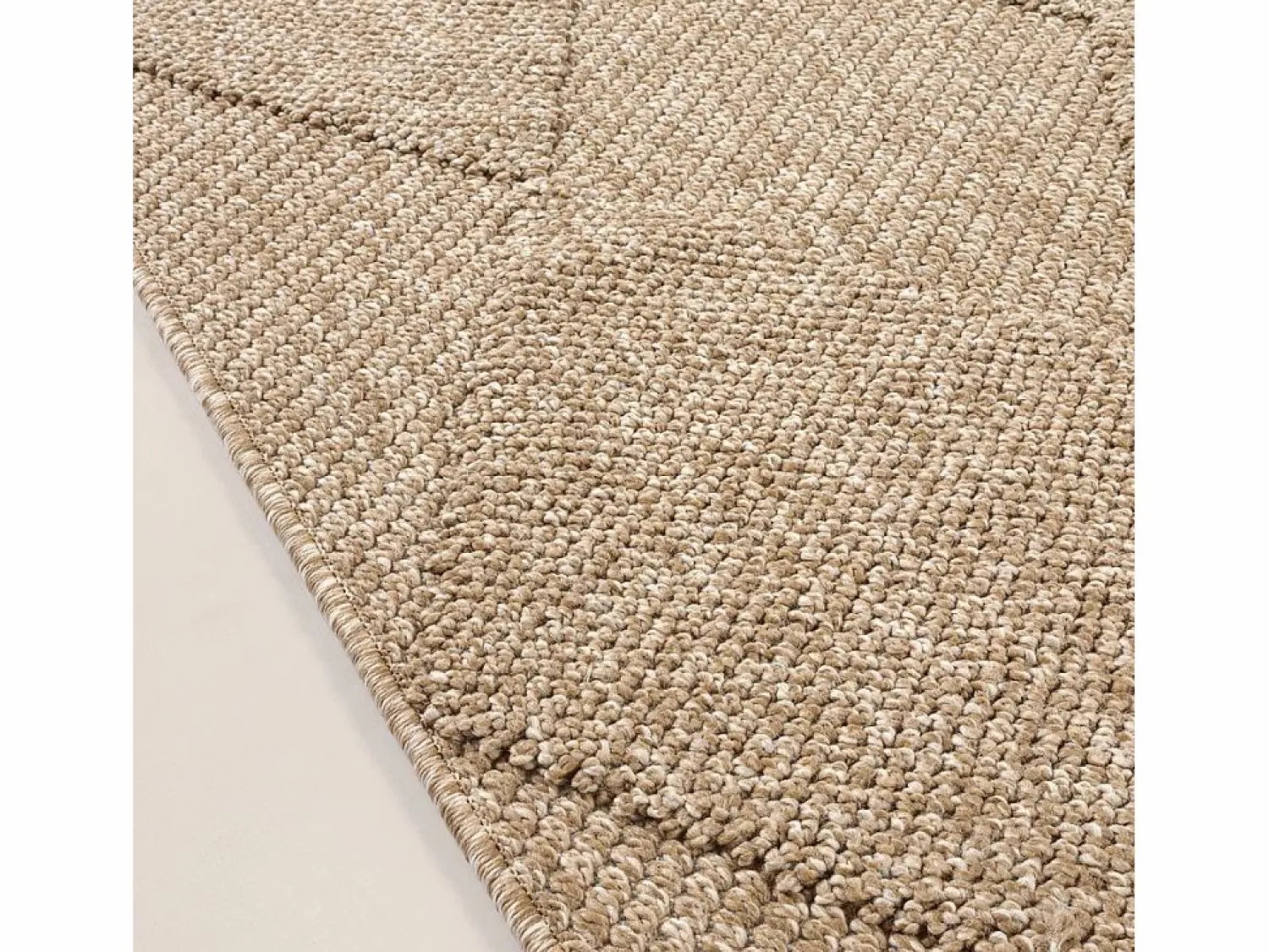 Hot Alfombra Kos exterior moderna rombos, Naturaleza, 200 x 280 cm Alfombra De Exterior|Decoración De Jardín